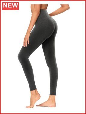 High Waisted Leggings with Pockets Buttery Soft Yoga Pants Running Athletic Gym